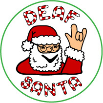 Deaf Santa Custom Shirts & Apparel